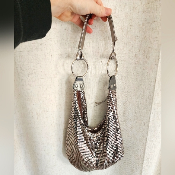 Handbags - Y2k Silver Sequin Shoulder Bag